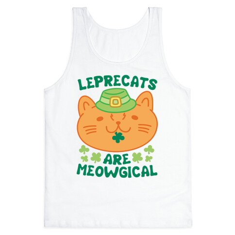 Leprecats Are Meowgical Tank Top