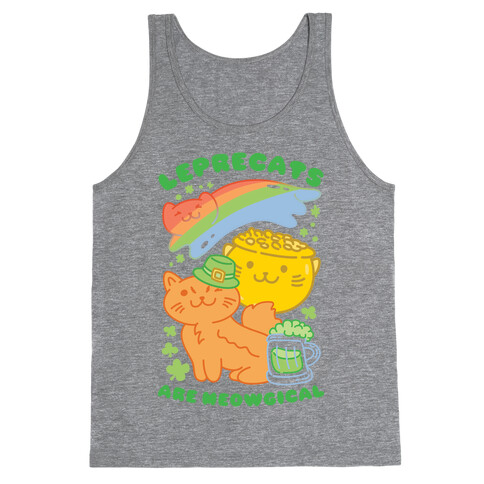 Leprecats Are Meowgical Tank Top