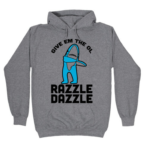 Left Shark Razzle Dazzle Hooded Sweatshirt