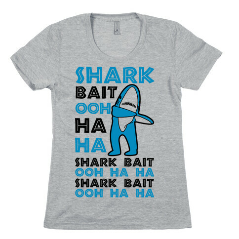Left Shark Bait Womens T-Shirt