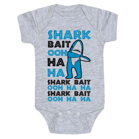 Left Shark Bait Baby One-Piece