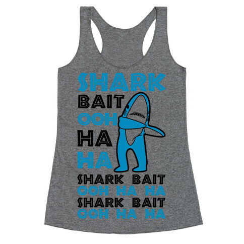 Left Shark Bait Racerback Tank Top