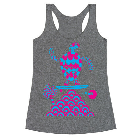 Surf Turtle Racerback Tank Top