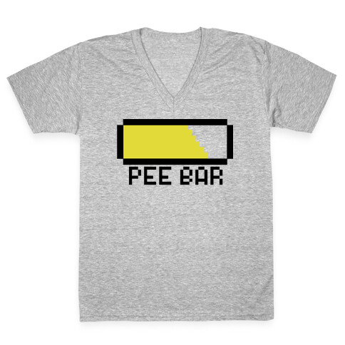 Pee Bar V-Neck Tee Shirt