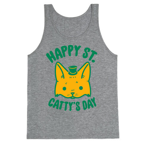 Happy St. Catty's Day Tank Top
