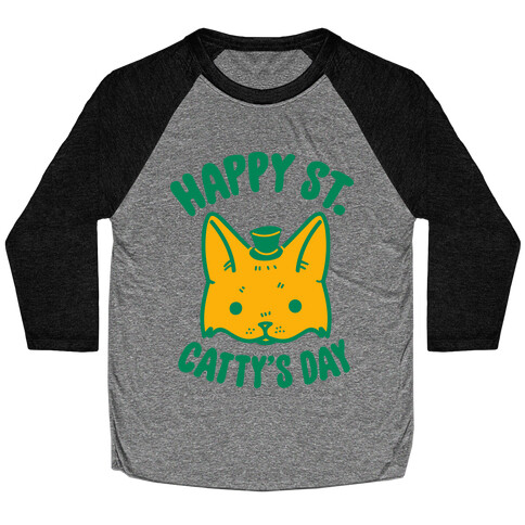 Happy St. Catty's Day Baseball Tee