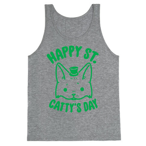 Happy St. Catty's Day Tank Top