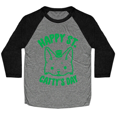 Happy St. Catty's Day Baseball Tee