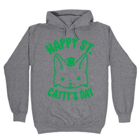 Happy St. Catty's Day Hooded Sweatshirt