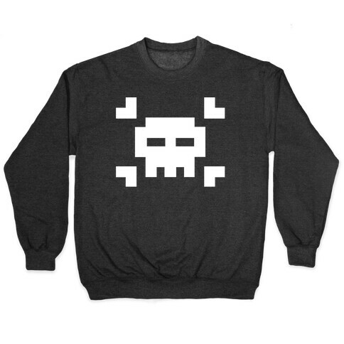 White Skull Pullover