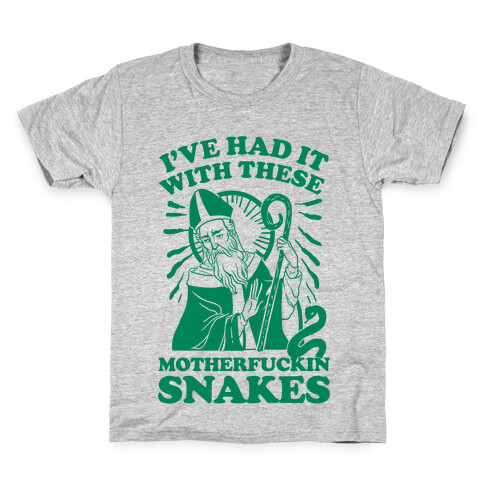 I've Had It With These MotherF***in Snakes Kids T-Shirt