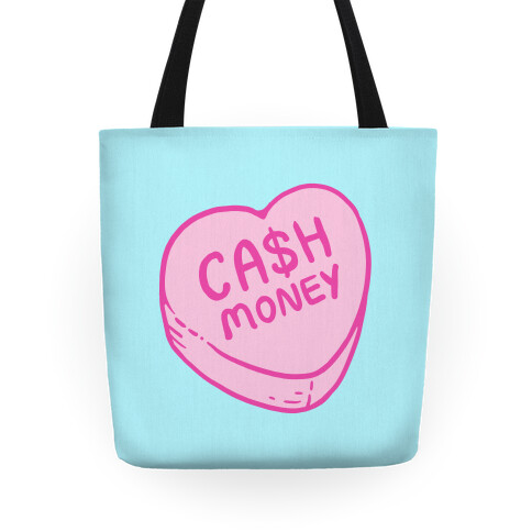 Cash Money Candy Heart Tote