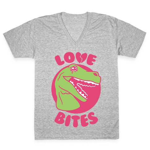 Love Bites V-Neck Tee Shirt