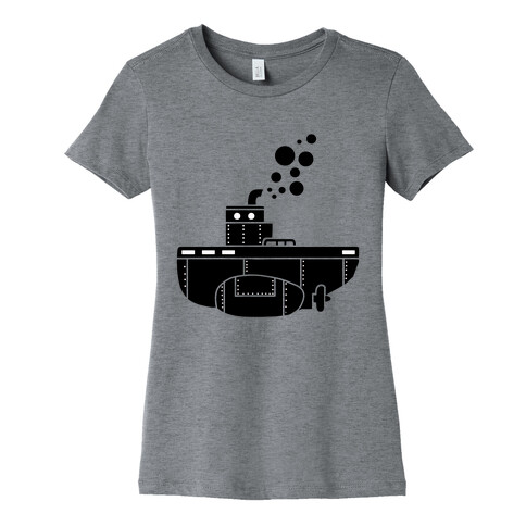 Nautical Submarine Womens T-Shirt
