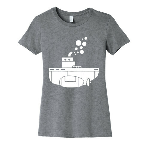 Nautical Submarine Womens T-Shirt