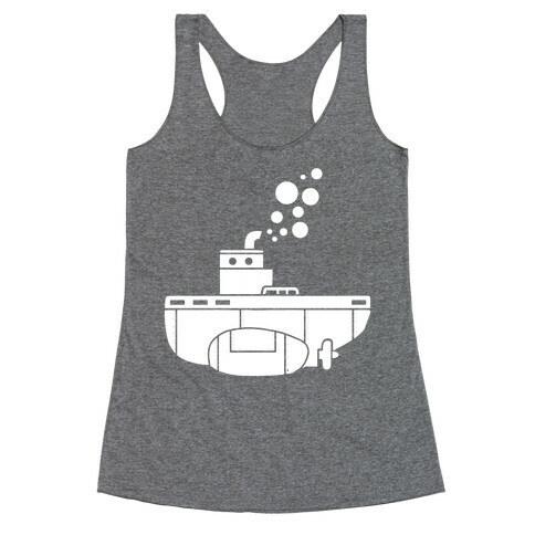 Nautical Submarine Racerback Tank Top