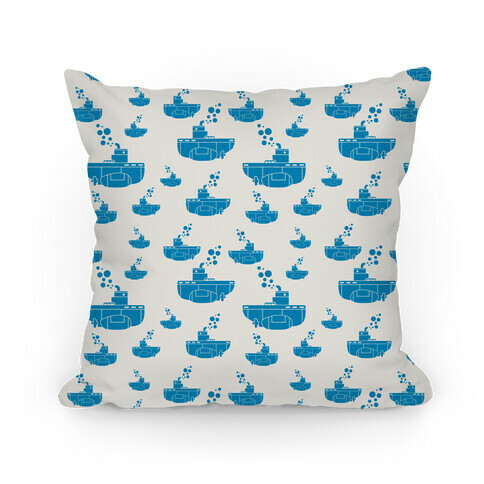 Nautical Submarine Pillow