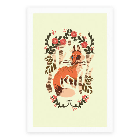 Fox In The Forest Poster