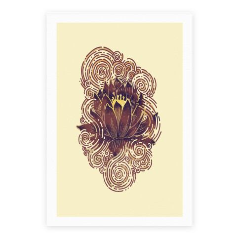 Lotus Flower Poster