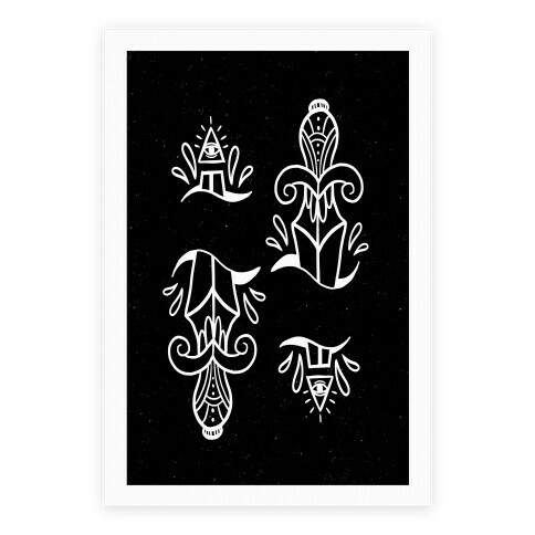 Illuminati Tattoo Daggers Poster