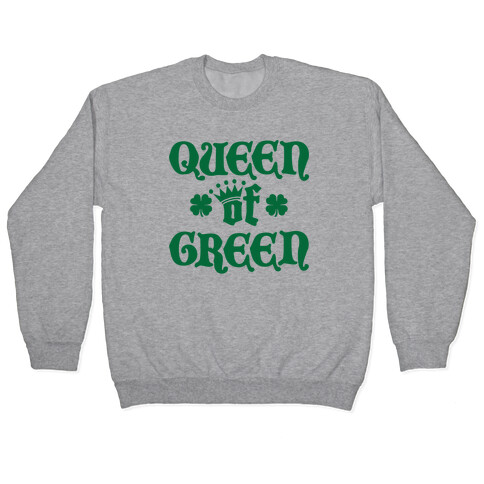 Queen Of Green Pullover