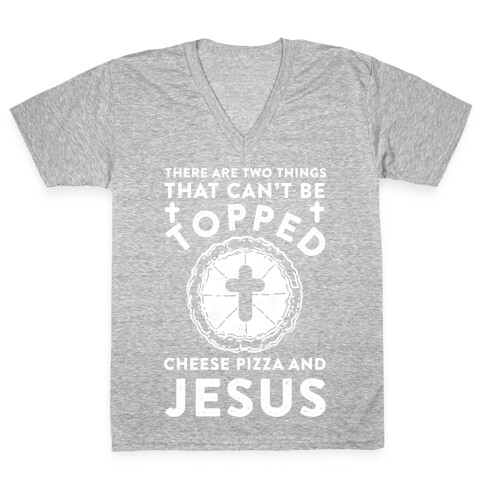 There Are Two Things That Can't Be Topped V-Neck Tee Shirt