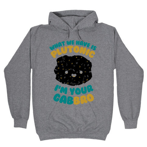 What We Have Is Plutonic I'm Your Gabbro Hooded Sweatshirt