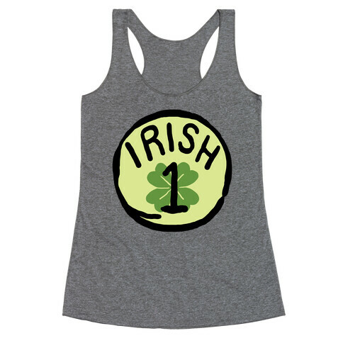 Irish 1 (St. Patricks Day) Racerback Tank Top