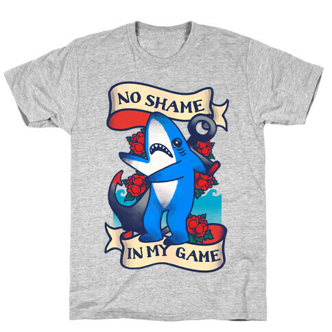 No Shame in My Game (Left Shark Tattoo) T-Shirt