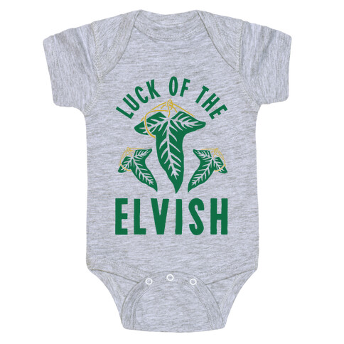 Luck of the Elvish Baby One-Piece