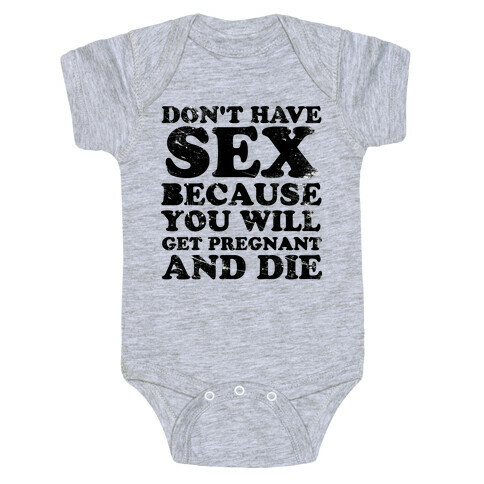 Don't Have Sex (tank) Baby One-Piece