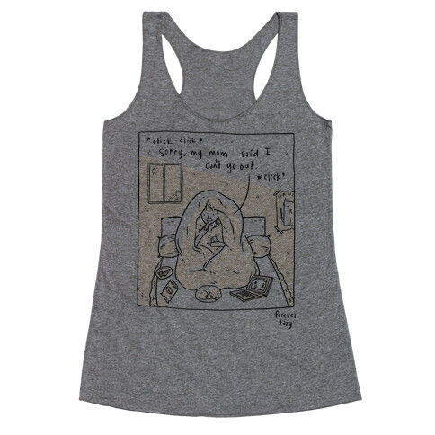 Forever Lazy Racerback Tank Top