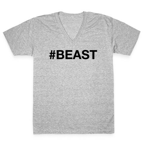 # BEAST V-Neck Tee Shirt