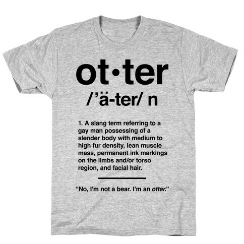 Otter Definition T-Shirt