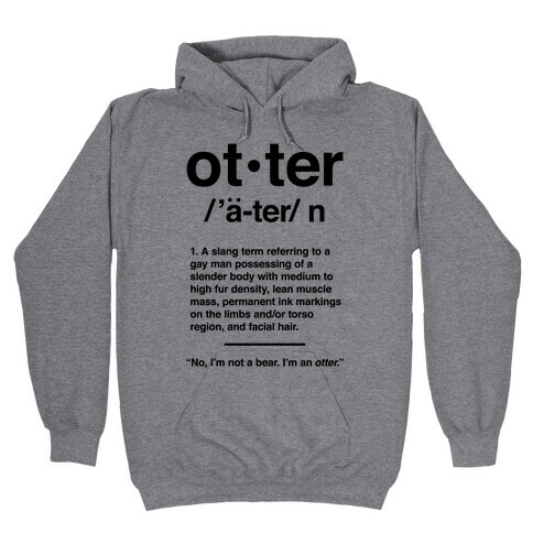 Otter Definition Hooded Sweatshirt