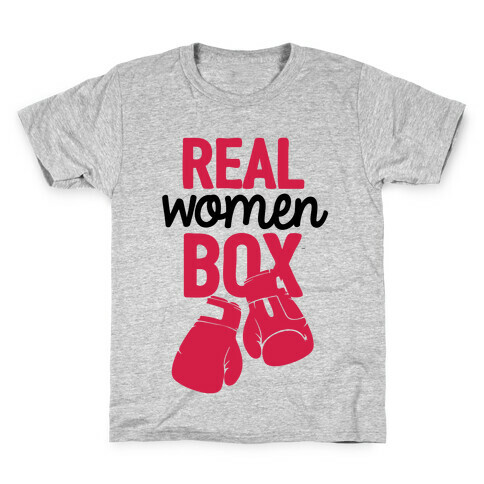 Real Women Box Kids T-Shirt