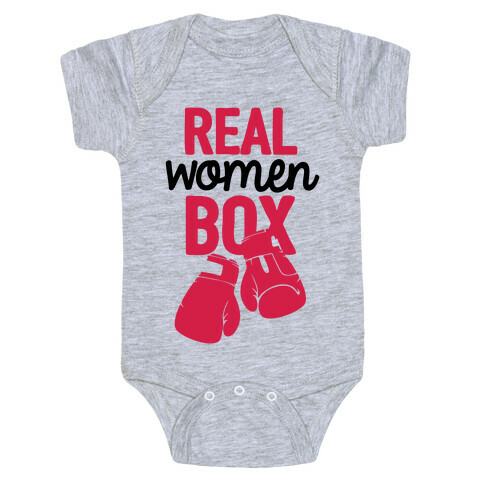 Real Women Box Baby One-Piece