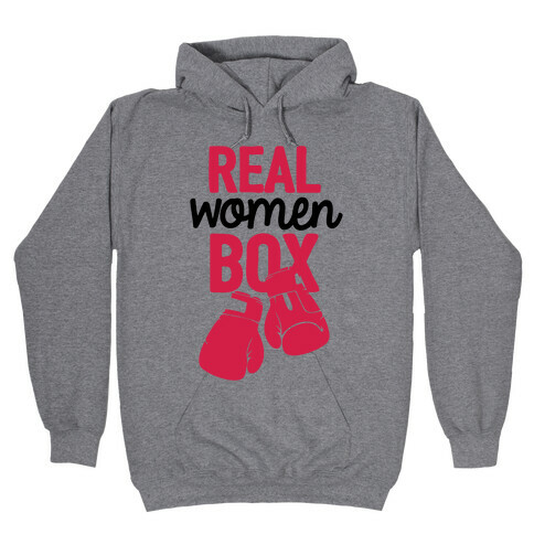Real Women Box Hooded Sweatshirt