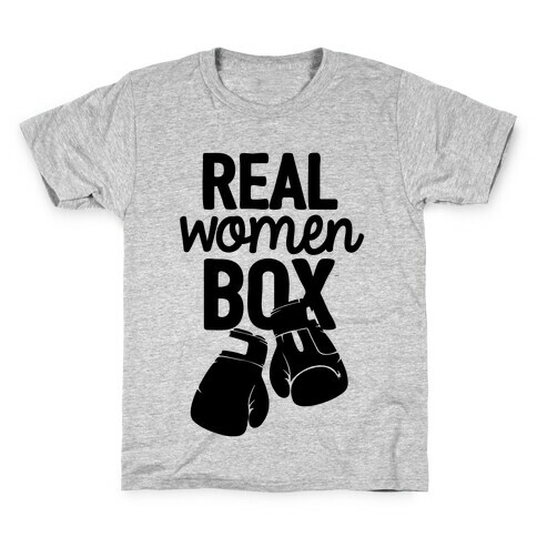 Real Women Box Kids T-Shirt