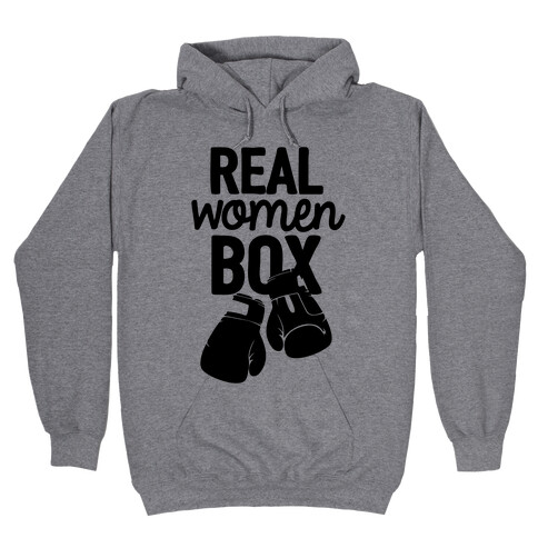 Real Women Box Hooded Sweatshirt