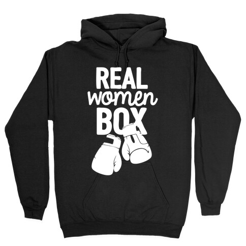 Real Women Box Hooded Sweatshirt