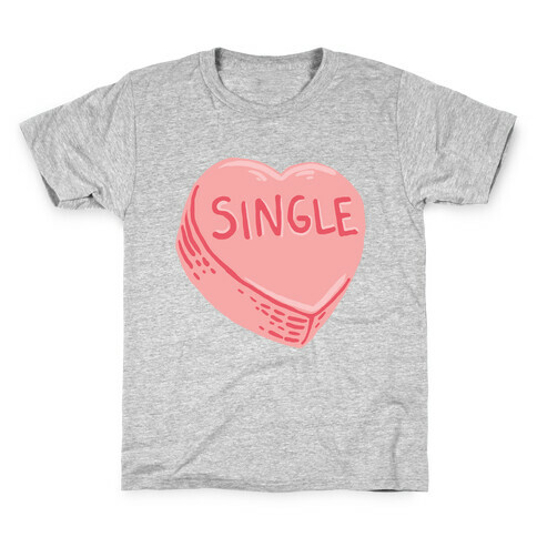 Single Conversation Heart Kids T-Shirt