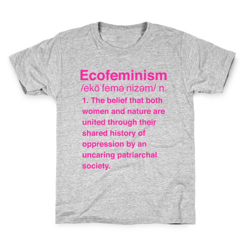 Ecofeminism Definition Kids T-Shirt