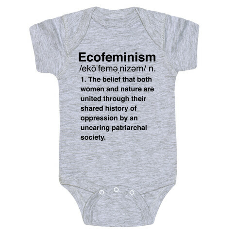 Ecofeminism Definition Baby One-Piece