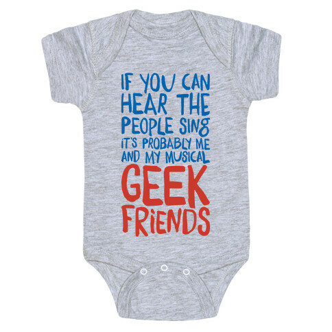 Musical Geeks Baby One-Piece