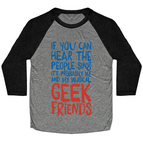 Musical Geeks Baseball Tee