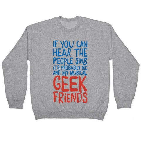 Musical Geeks Pullover