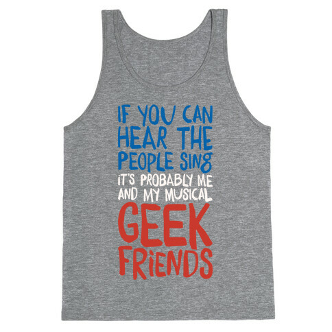 Musical Geeks Tank Top