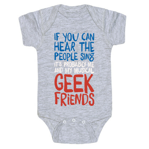 Musical Geeks Baby One-Piece