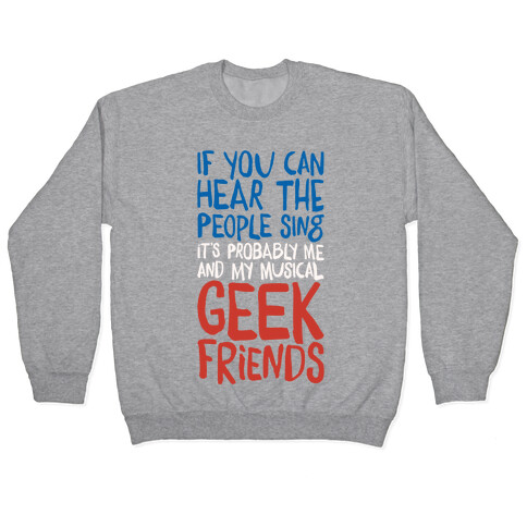 Musical Geeks Pullover